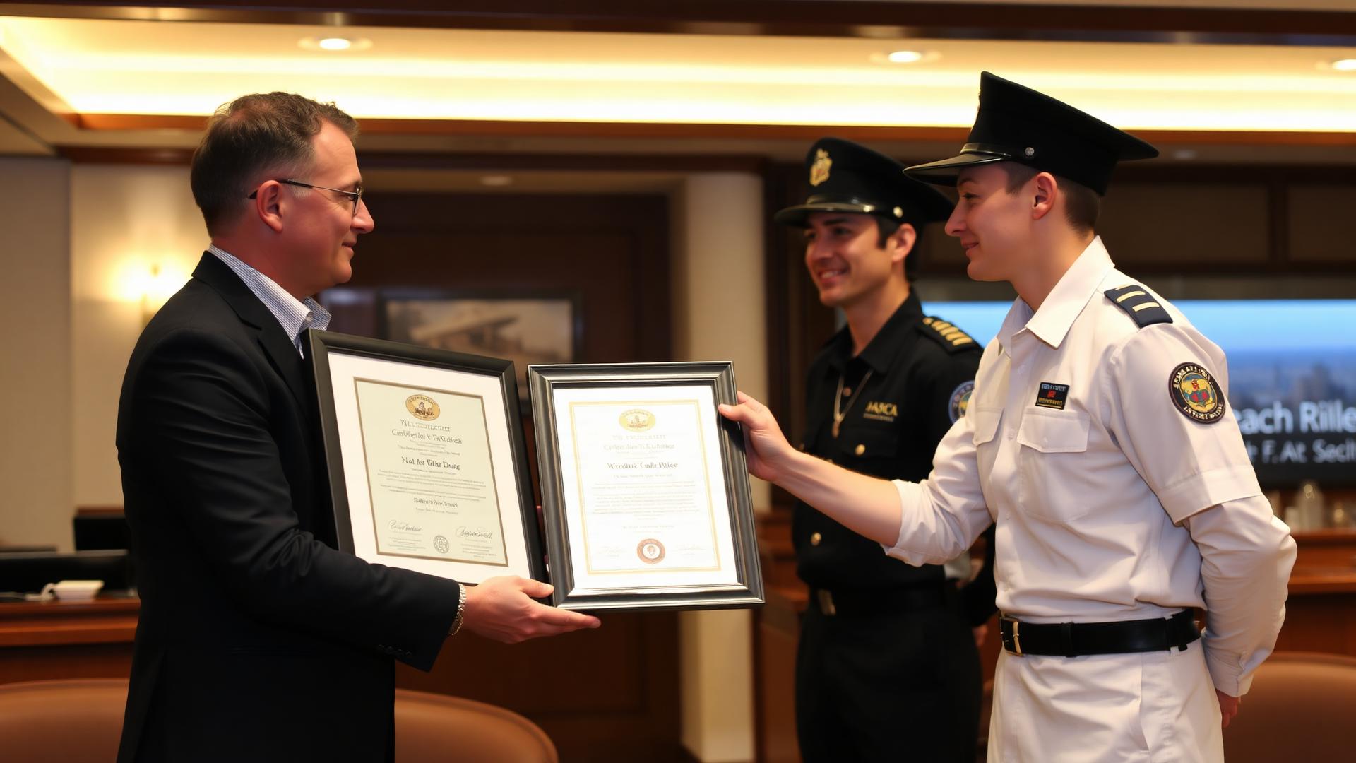 The Med Crew Yacht Academy accreditations